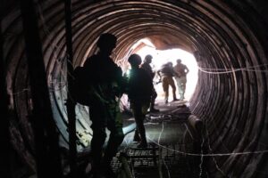 The biggest tunnel revealed in Gaza strip: 50m deep and more than 4 km long. Tunnels