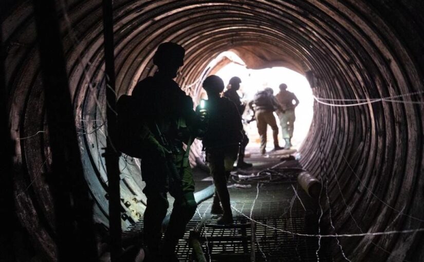 The biggest tunnel revealed in Gaza strip: 50m deep and more than 4 km long. Tunnels