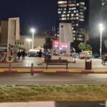 The Hostages square near Tel Aviv Museum of Art, with a big watch counting the days the hostages are in Hamas captivity (which is also the counter of the days of rhis war)