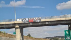 And on a road bridge on the way north from my After from reserve duty