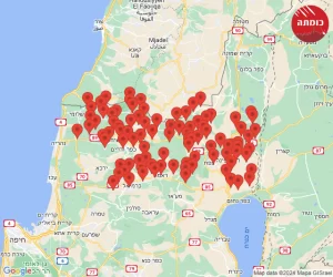 The alerts in north of Israel this morning - Normal