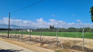 The Hamasis ridge in the Lebanon looking over the Kibbutz Dan