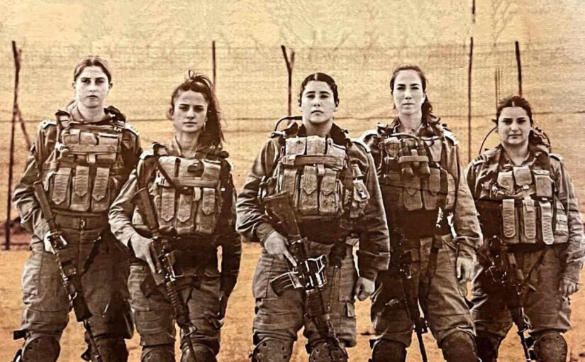 No on else except them - women fighter in the IDF