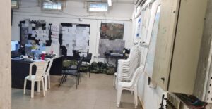 The battalion war room, which should be used to manage the battalion fighting against Hezbollah in this defense fight, but I find myself sitting in it fighting against my commanders. At some point, people started asking me what are we planning that I have so much time in it...- wrong fights