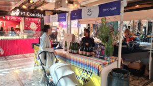 The women's day fair rook place in Sarona market in Tel-Aviv 