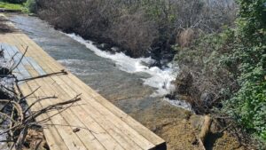 The other bridge over the Nokhila stream on the way back from the lookout