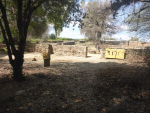 General view of the ritual site