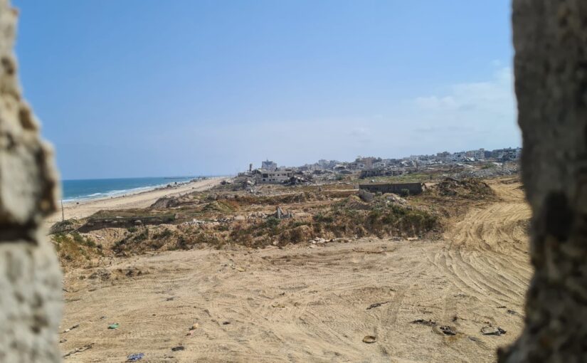 Where the sand meets the sea, and the corridor ends - south Lebanon