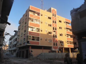 A building could be used for house in defense