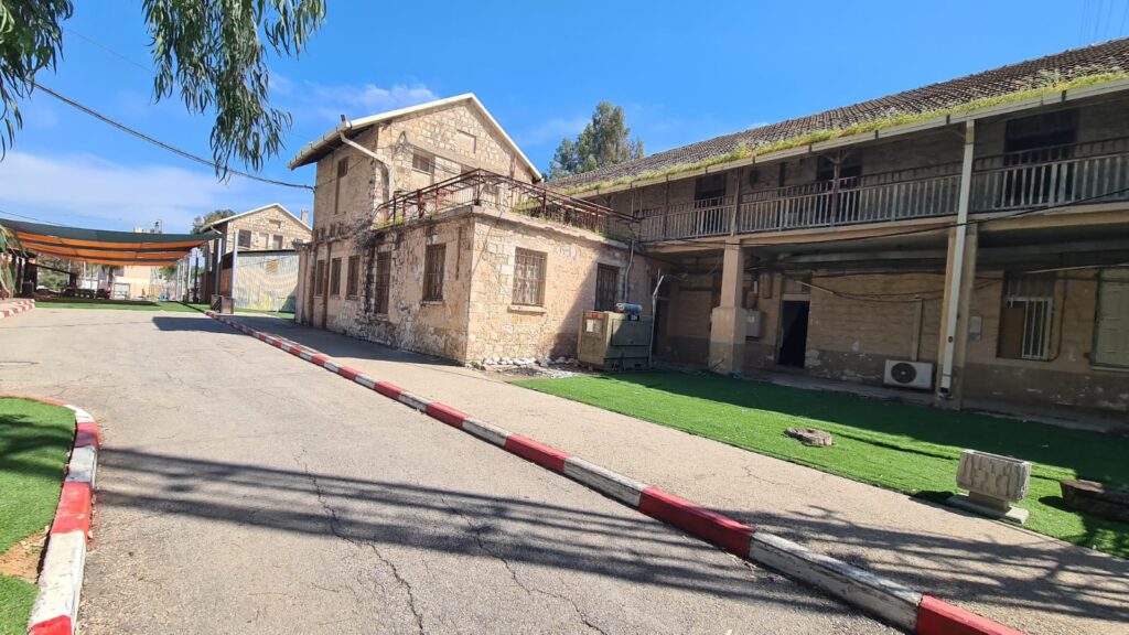 The other side of the secondary office building