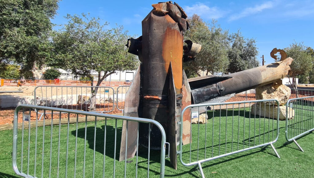 Remains of more of the Iranian Ballistic missiles launched towards Israel in the first or second attack on Israel