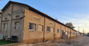 Built between 1939 to 1944 (during WWII), this bricks building used a storage building of spare parts of the British armored vehicles.