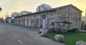 Built between 1939 to 1944 (during WWII), this bricks building used a storage building of spare parts of the British armored vehicles.