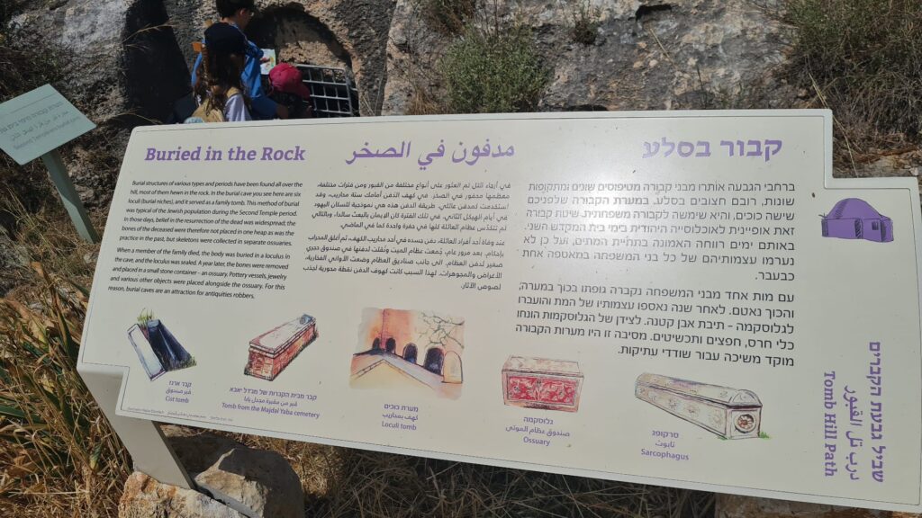 Buried in the rock