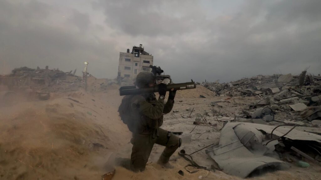 Firing our LAW missiles