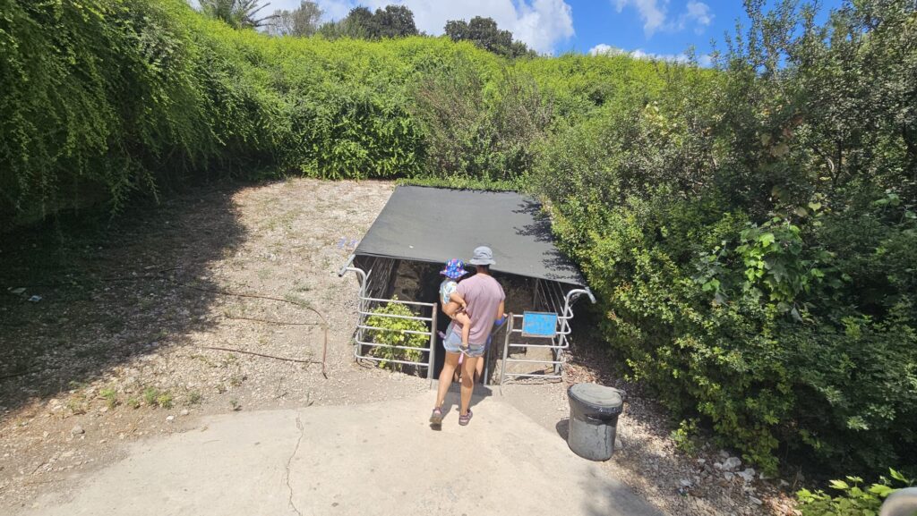 The entrance to the second shaft