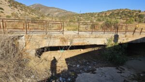 The old bridge over Shi'on stream