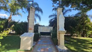 The peace Garden - Prophet of Jethro corner - visit in Ghajar