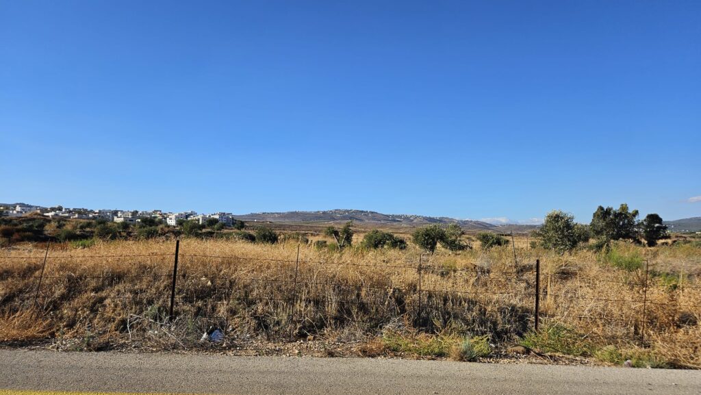 El-Khiyam village in Lebanon from the road to the village - visit in Ghajar