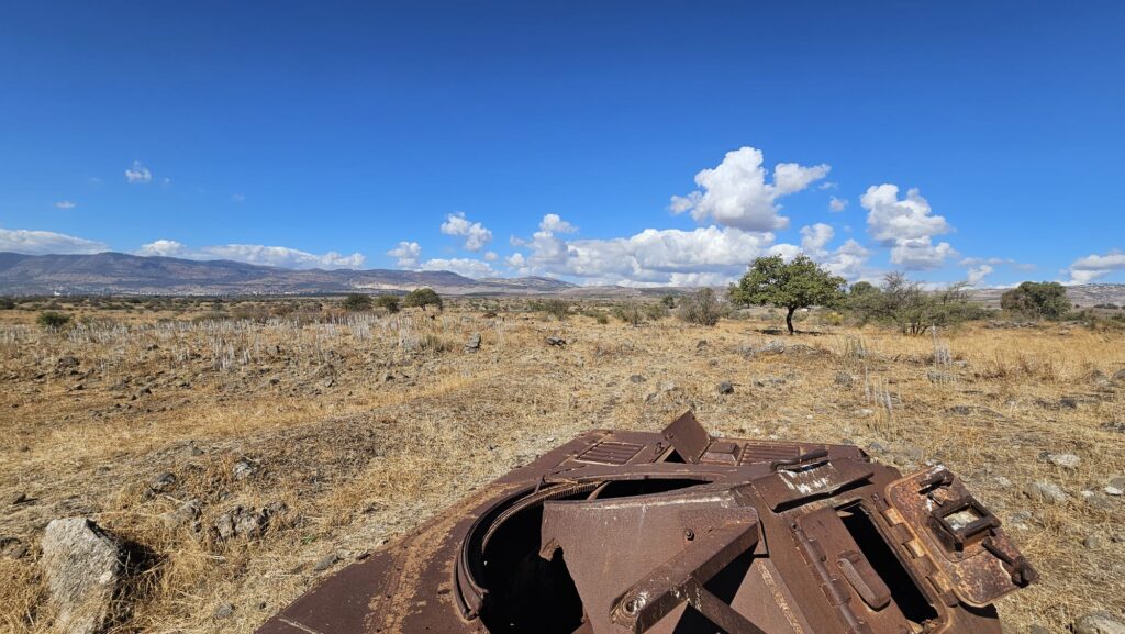 What is there in the distance?