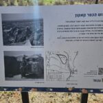 Signs in Alexandroni Brigade memorial - The conquer of Qakon village