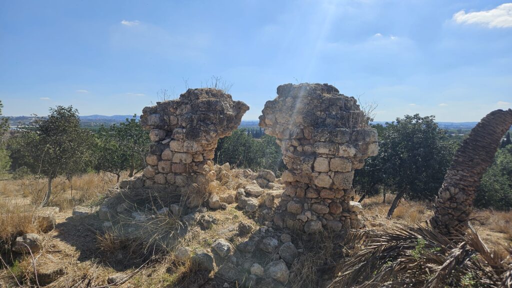 The Northern corner of the fortress