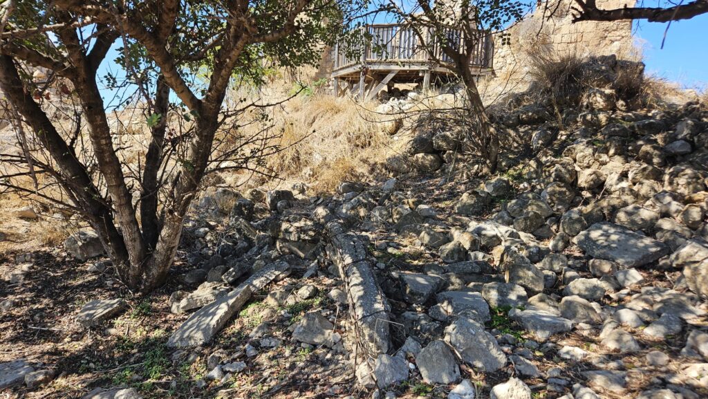 The panorama balcony and some concrete elements