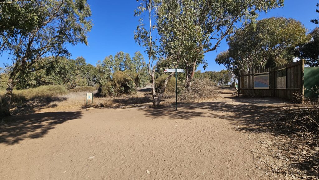 Trail signs - Hof HaSharon National Park
