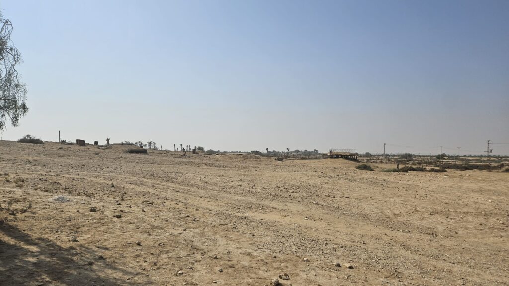 The guarding posts around the castle - Mizpe Revivim