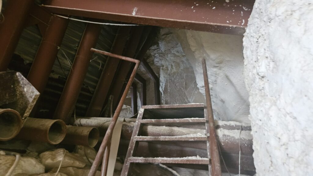 Inaccessible part of the big cave