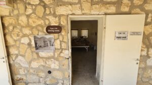 The kitchen and dining room