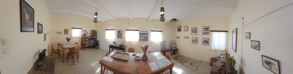 Reading room - on 1st floor of the tower