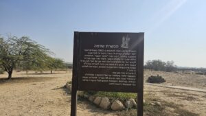 Sdehama Training Group (Hachsharat Sdehama) - The Sdehama training group began to form in 1943, about two years after the establishment of the Palmach. Its members were 11th-grade graduates from Tel Aviv and the Borochov neighborhood, most of them members of the "Working Youth" movement. The training started at Kibbutz Ginnosar. After a year, the group moved to Kibbutz Yagur, where they were joined by graduates of youth companies from Ein Harod and Givat Haim. From there, the group joined the ranks of the Palmach as one of the first enlisted training groups, affiliated with Company A, Battalion 1. Five of its members fell in battle.In November 1945, the group was discharged from the Palmach, and in the same month, its 38 members arrived to reinforce Mizpe Revivim. During the War of Independence, the members of Hachsharat Sdehama formed a significant force in the defense of the settlement. Palmach Heritage.