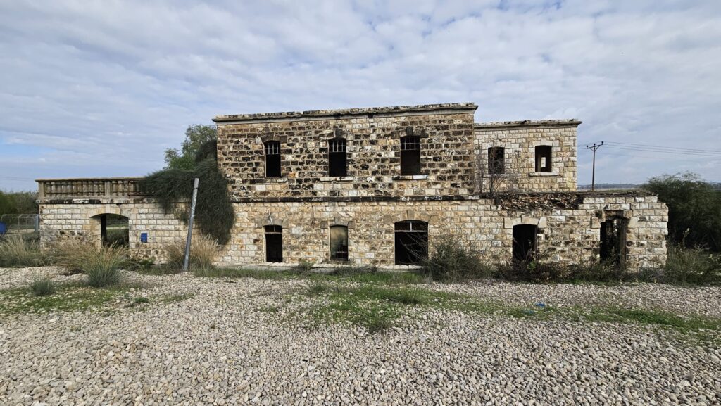 The station building back side (south) - Wadi Sarar