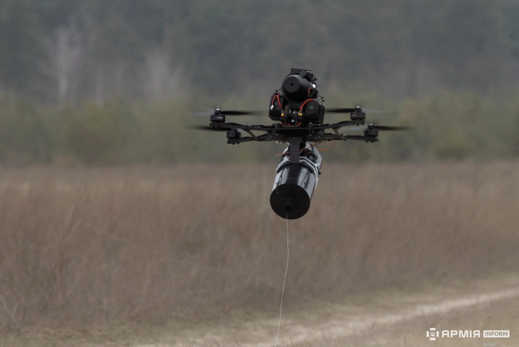 Ukrainian Fiber optic drones Source (armyinform.com.ua)