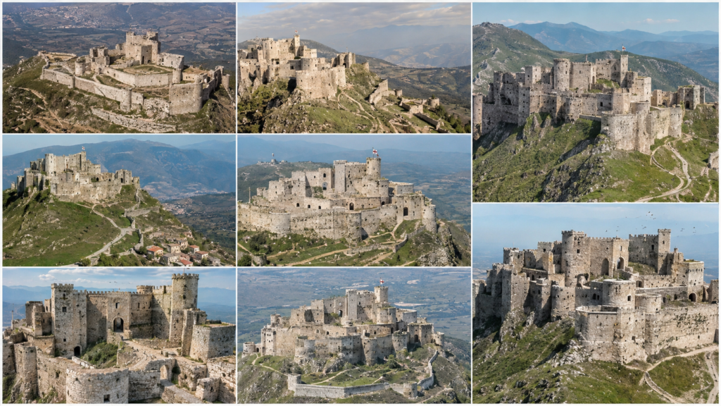 An AI picture of the castle might have been looked like
