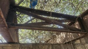 Details of the main part of the bridge - Horizontal support