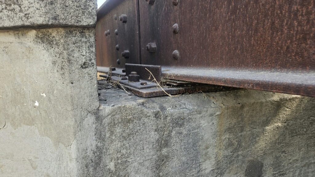 Northern part steel details - Steel beam connection detail
